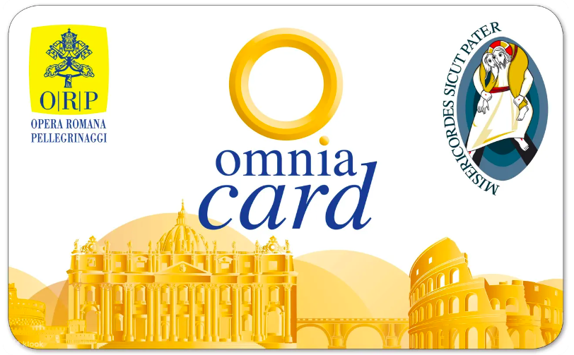 義大利交通景點票卷【OMNIA card】特色-購票-現場換票-預約日期