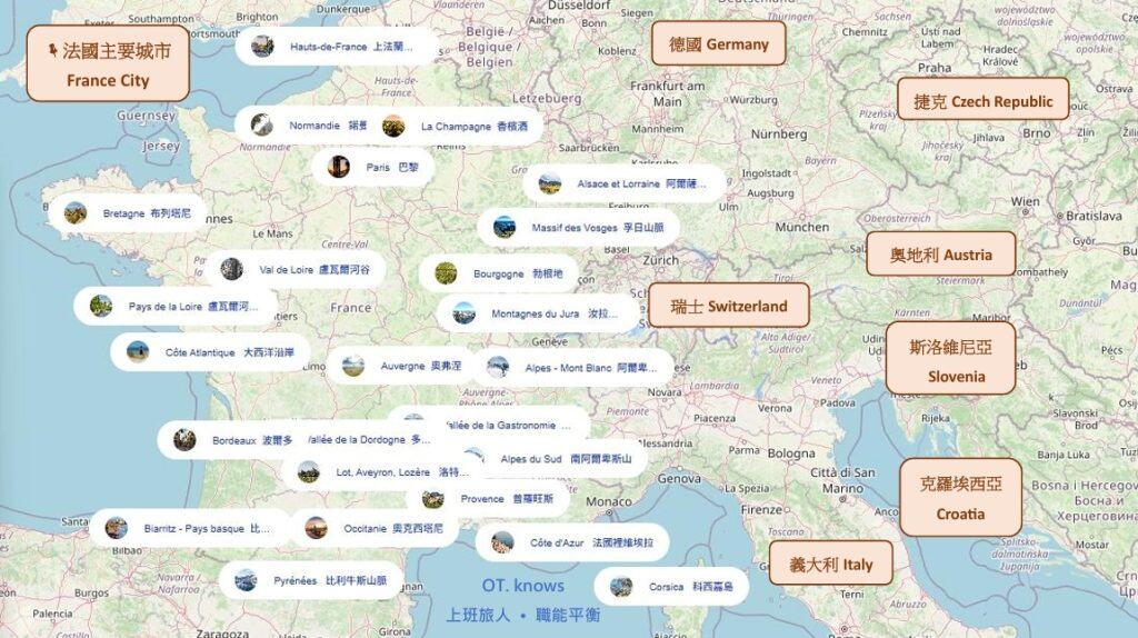 france city and neraby country