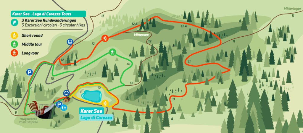 Karer See Lago di Carezza Tours