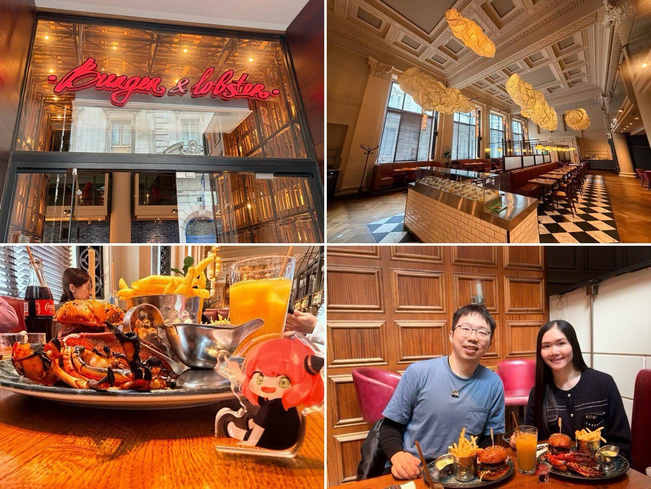 i London Burger Lobster restuarant