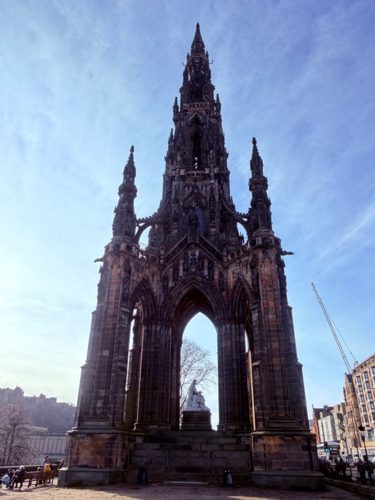 英國【愛丁堡】Edinburgh|愛丁堡推薦必看景點Top15 in Edinburgh City|愛丁堡皇家英里Edinburgh Royal Mile、Scott Monument、St Giles’Cathedra|卡爾頓山丘Calton Hill、Glenkinchie威士忌酒廠|英國的北方雅典Athens of the North 11 Scott Monument