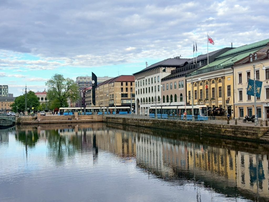 哥特堡運河與電車Göteborg Tram