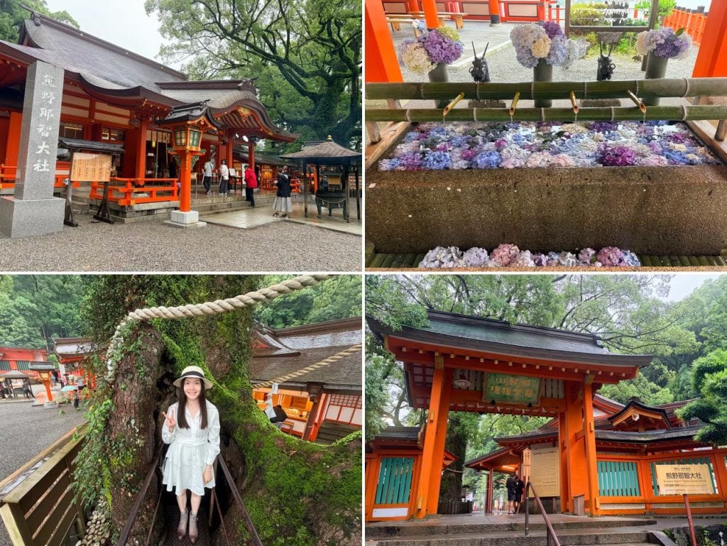 和歌山縣【那智勝浦】Nachikatsuura|熊野那智大社Kumano Nachi Taisha Grand Shrine、那智の樟、那智の滝Nachi Falls|亀の井ホテル 那智勝浦Kamenoi Hotel Nachikatsuura 2 Kumano Nachi Taisha Grand Shrine