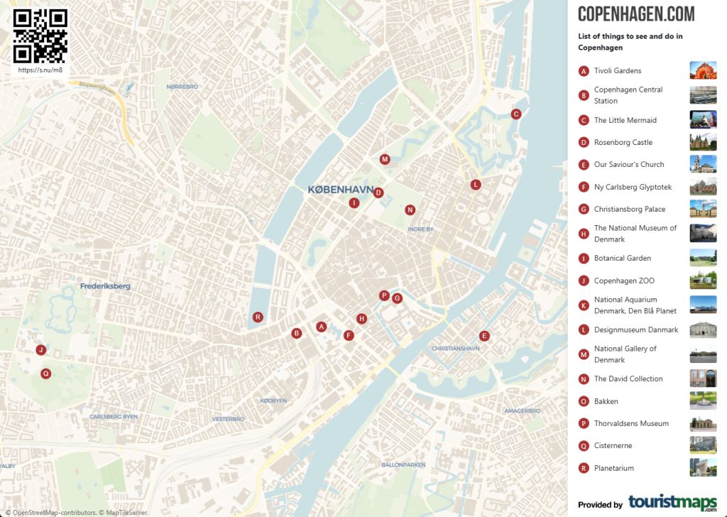 copenhagen map