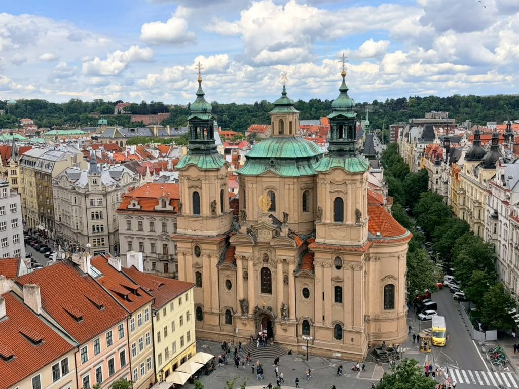 捷克【布拉格老城區Old town】Staré Mésto|布拉格舊市政廳—天文鐘Prague Astronomical Clock—泰恩教堂Kostel Matky Boží před Týnem—聖尼古丁教堂Kostel svatého Mikuláše|Prague Old town 1-Day Trip 8 Kostel svatého Mikuláše