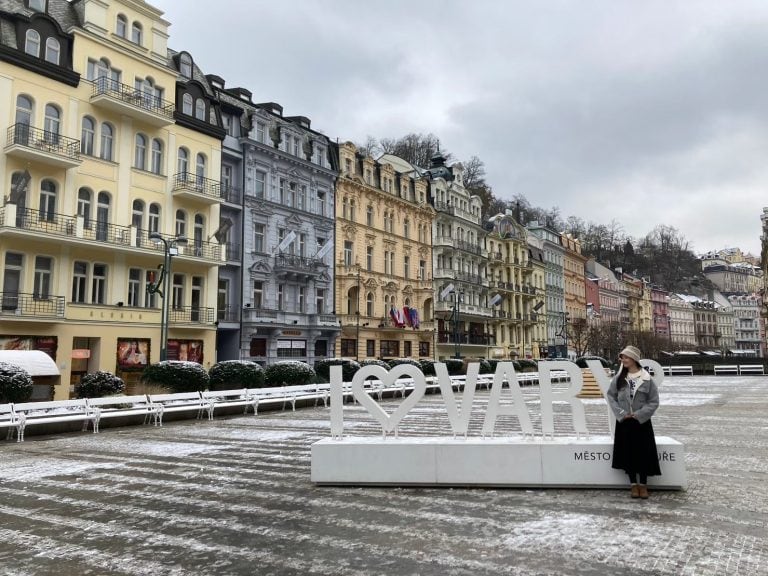 【捷克近郊一日遊】Czech Republic City|特爾奇Telč-卡蘿維瓦利Karlovy Vary-克倫洛夫CK小鎮Český Krumlov|Czech-Republic 4-day guided tour 9 Karlovy Vary