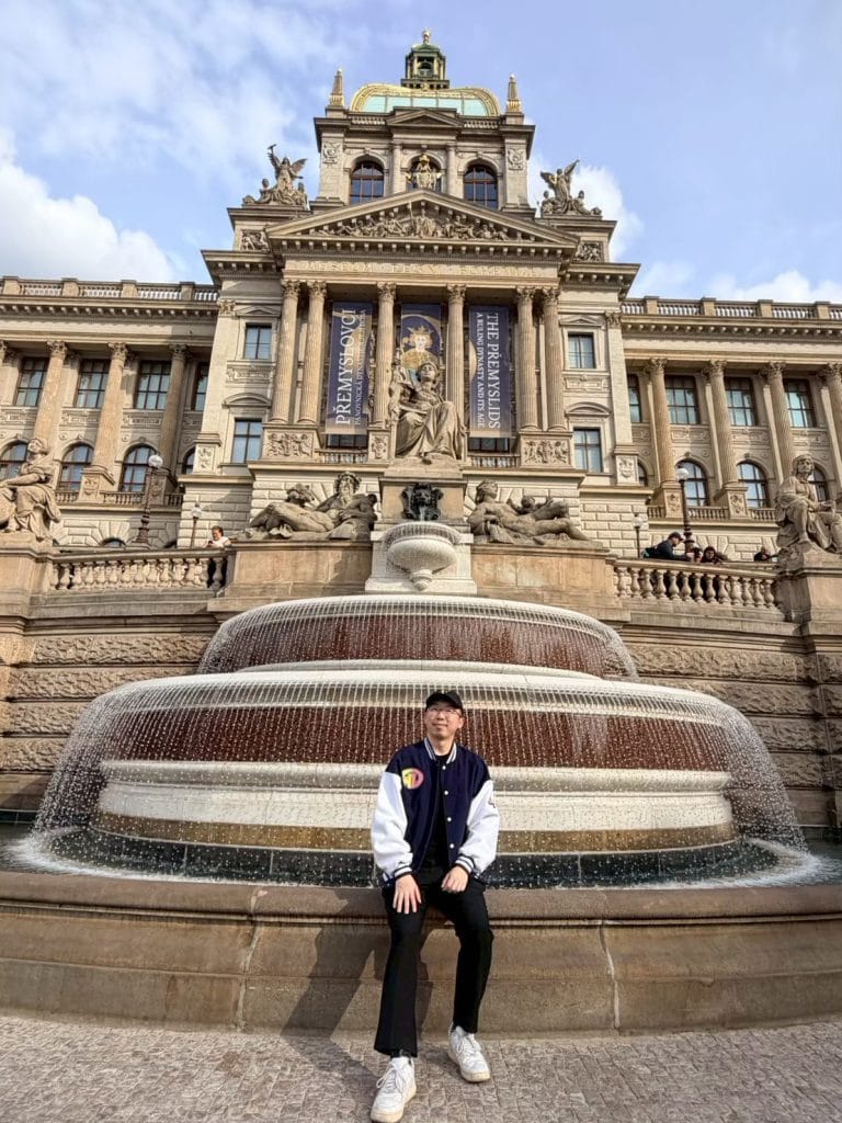 捷克【布拉格新城區New town】Nové Mésto|市民會館Municipal House—火藥塔Prašná brána—卡夫卡動態旋轉雕像Kafka Head—瓦茨拉夫廣場áclavské náměstí—國家博物館Národní muzeum|Prague New town 1-Day Trip|Top 5 attractions in Prague New town 7 Národní muzeum
