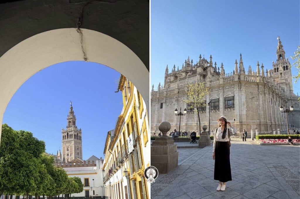 西班牙【塞維亞】Sevilla|西班牙廣場Plaza de España—塞維亞大教堂Catedral de Sevilla—塞維亞皇宮Exe Sevilla Macarena—希拉達鐘樓塔La Giralda —都市陽傘Metropol Parasol|伊塔利卡Itálica|西班牙佛朗明哥舞 Flamenco|塞維亞飯店Exe Sevilla Macarena、Silken Al Andalus Palace Hotel|My Top 10 attractions in Sevilla 12 La Giralda