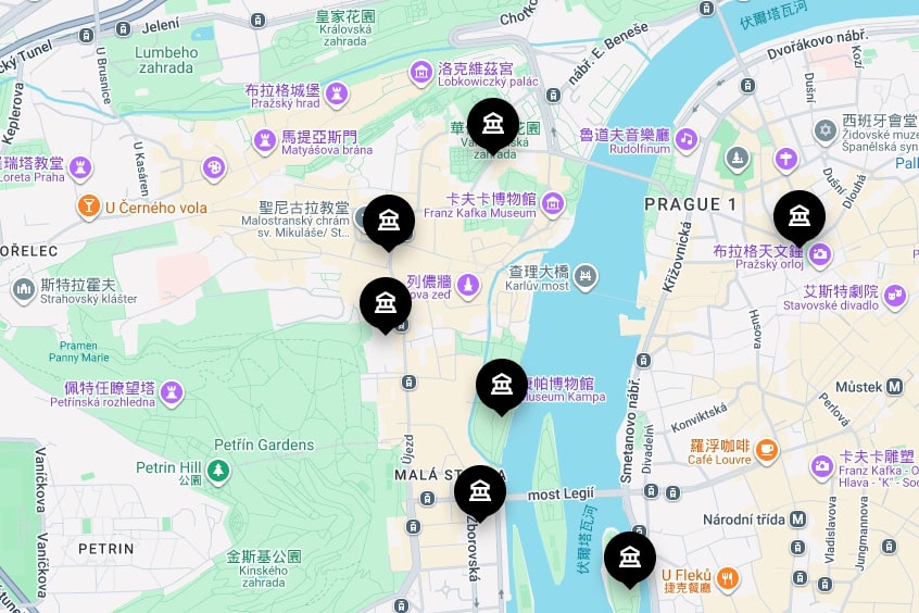 捷克【布拉格小城區Lesser Town】Mala Strandá|華倫斯坦花園Wallenstein Garden—查理大橋Charles Bridge|Prague Lesser Town 1-Day Trip 2 Prague Lesser Town