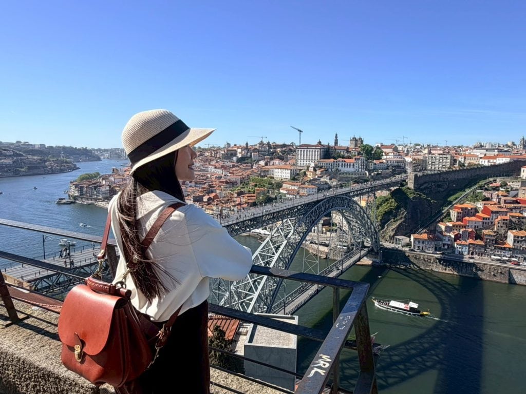 葡萄牙【波多】Porto|波多交通|波多推薦景點Top 20 in Porto|Ponte Luís I、Estação de São Bentos、Palácio da Bolsa|Ribeira、Douro Valley Cruise、Miradouro da Serra do Pilar、Livraria Lello|HF Ipanema Park hotel|Porto 2-Days Trip 55 Ponte Luís I from Miradouro da Serra do Pilar