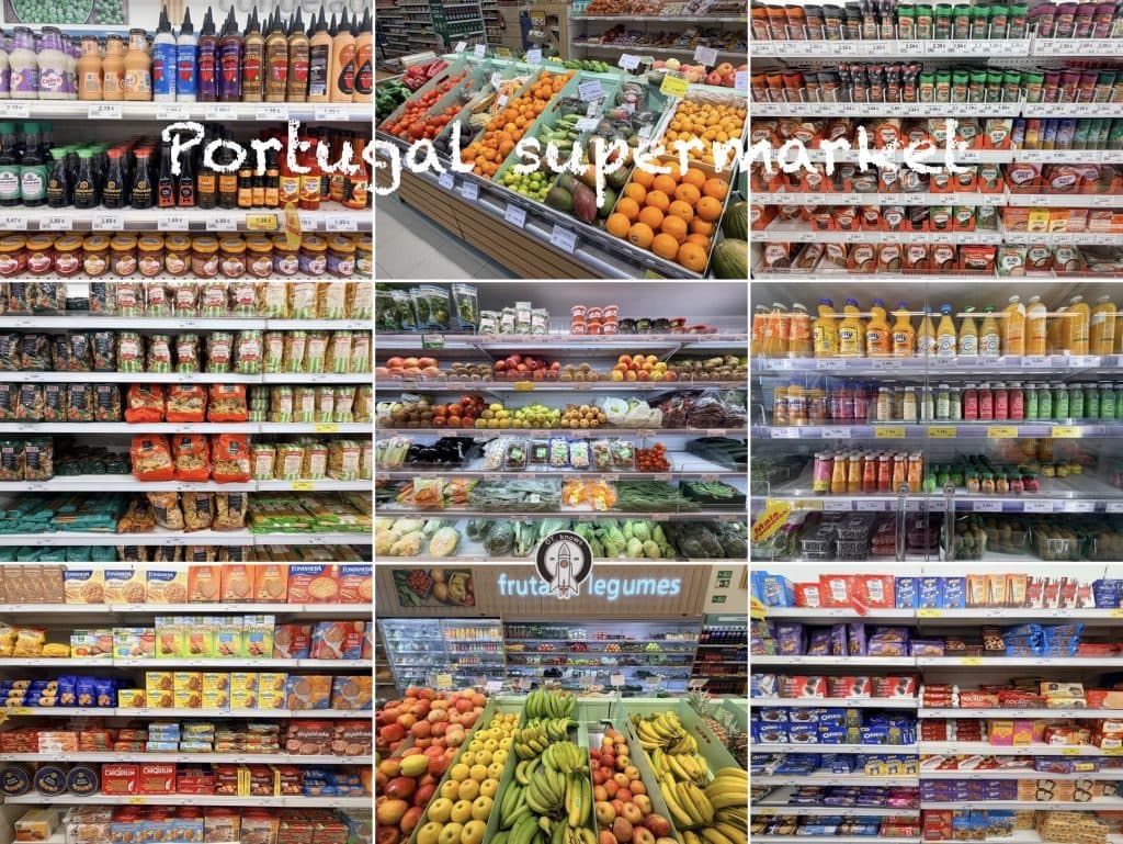 【葡萄牙攻略】Portugal|基本資訊、行程規劃、交通、天氣穿搭、人文生活、美食購物、在葡萄牙自助餐吃到飽?快問快答|Portugal information 20 Portugal supermarket