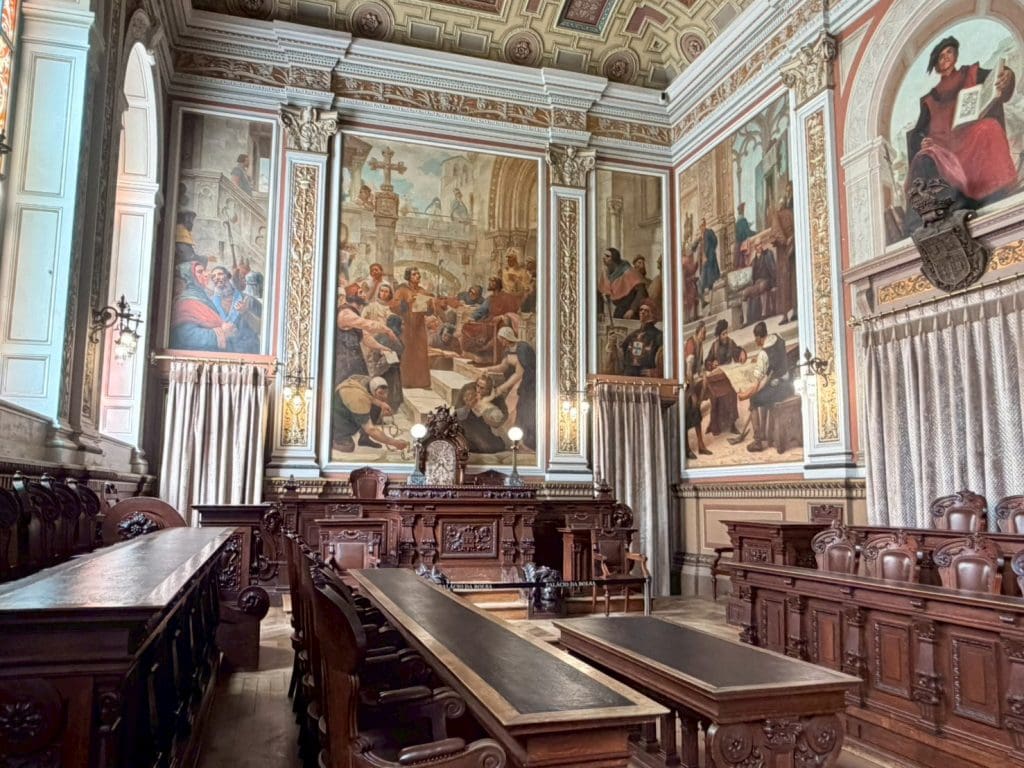 葡萄牙波多【證券交易所宮】Palácio da Bolsa、Stock Exchange Palace|主要亮點與展廳介紹|世界文化遺產 5 Sala do Tribunal