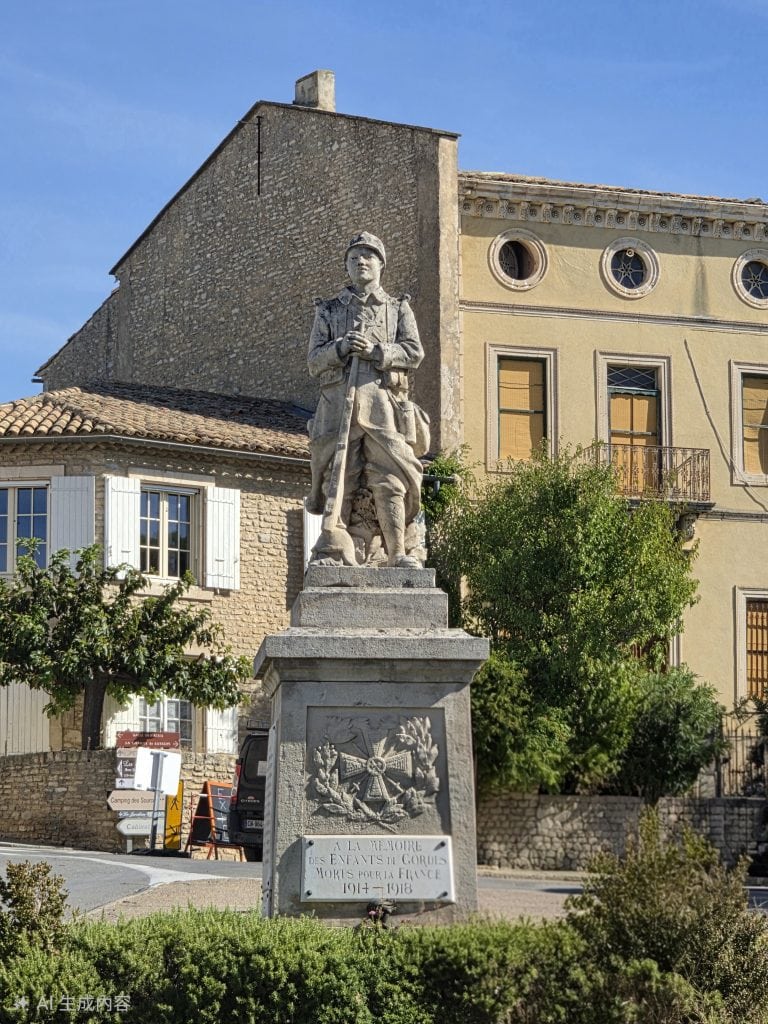 Monument aux Morts de Gordes