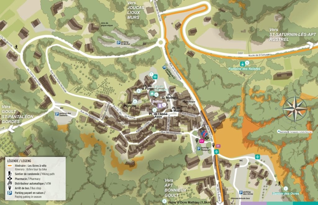 Roussillon sitemap