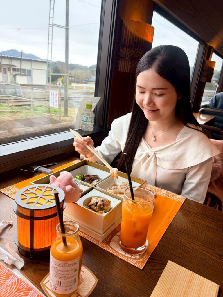 四国千年物語列車 餐點