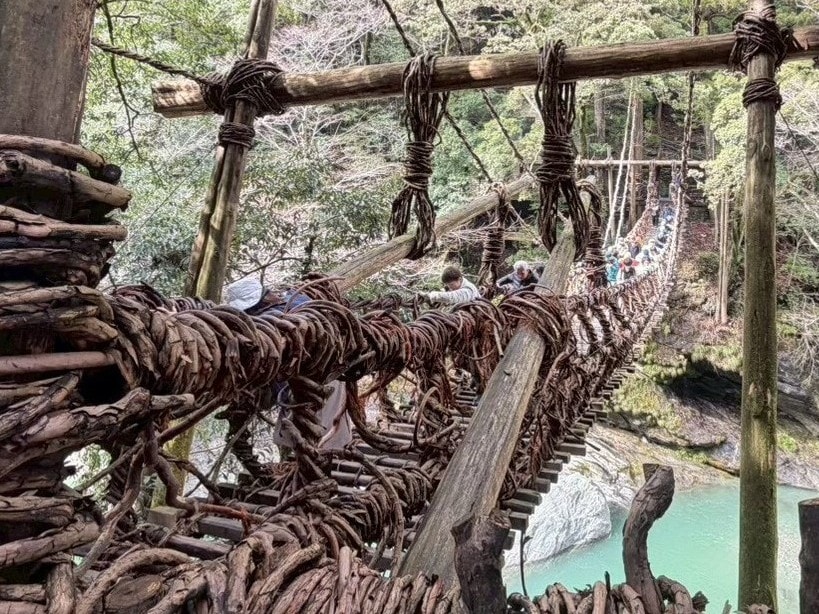 祖谷のかずら橋